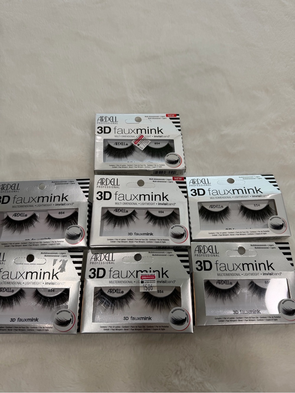 Ardell faux mink lashes 854 bundle